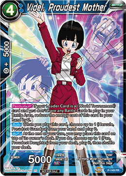 P-149 - Videl, Proudest Mother (Power Booster: World Martial Arts Tournament)