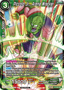 P-152 - Piccolo Jr., Arena Wrecker (Power Booster: World Martial Arts Tournament)