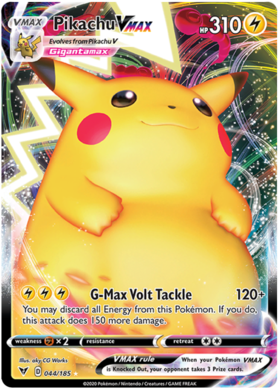 (044/185) Pikachu VMAX Ultra Rare - Vivid Voltage - Card Croc