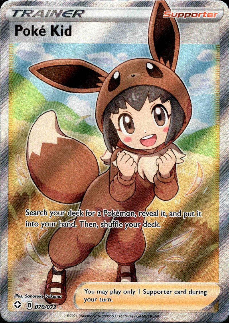 (070/072) Poke Kid Full Art - Shining Fates - Card Croc