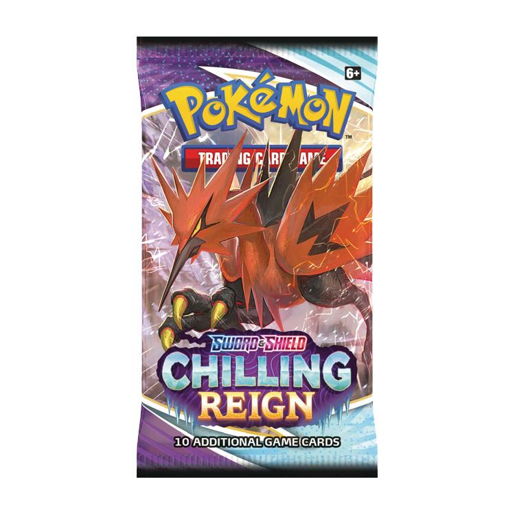 Pokemon TCG Chilling Reign Booster Pack - Card Croc