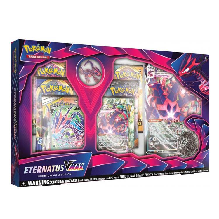 Pokemon TCG Eternatus VMAX Premium Collection Box - Card Croc