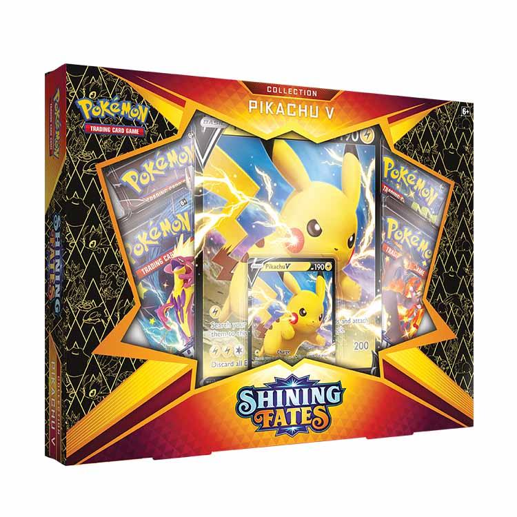 Pokemon TCG Shining Fates Pikachu V Box - Card Croc