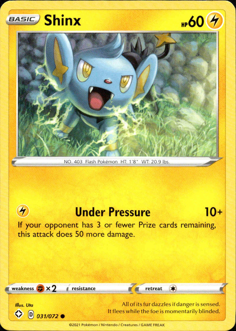 (031/072) Shinx - Shining Fates - Card Croc