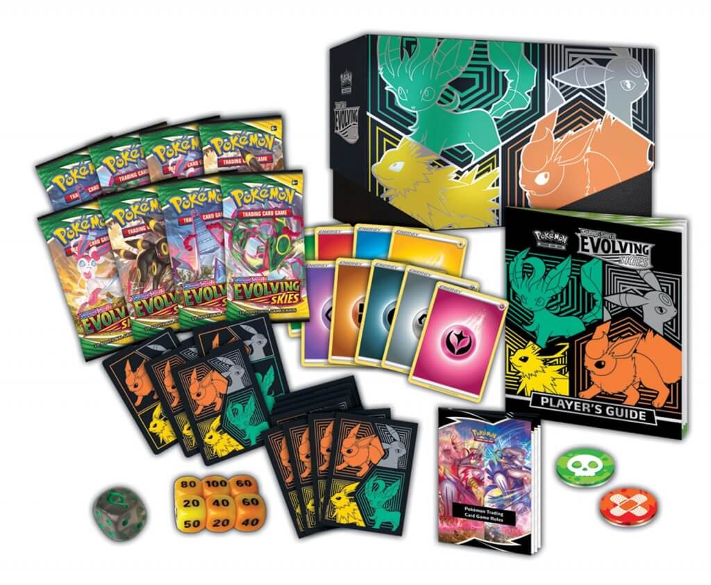 Pokemon TCG Evolving Skies Elite Trainer Box - Card Croc