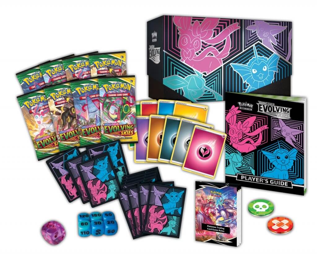 Pokemon TCG Evolving Skies Elite Trainer Box - Card Croc