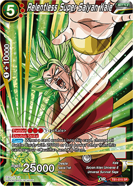 TB1-015 - Relentless Super Saiyan Kale