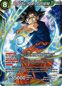 TB1-052 - Son Goku, Hope of Universe 7