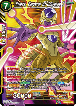 TB1-077 - Frieza, Emperor of Universe 7 *Shatter foil*