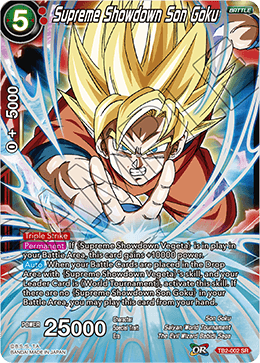 TB2-002 - Supreme Showdown Son Goku