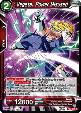 TB2-006 - Vegeta, Power Misused