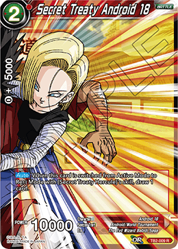 TB2-009 - Secret Treaty Android 18