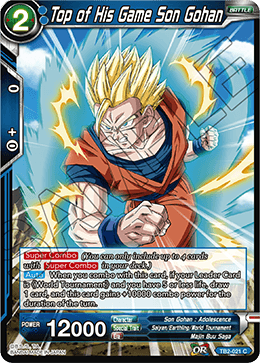 TB2-021 - Top of His Game Son Gohan