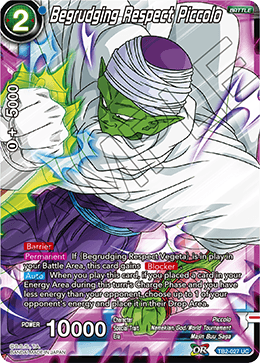 TB2-027 - Begrudging Respect Piccolo