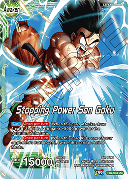 TB2-034 - Son Goku // Stopping Power Son Goku