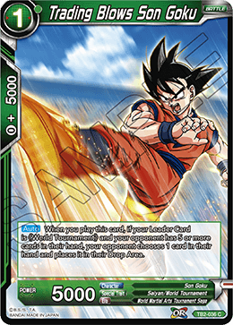 TB2-036 - Trading Blows Son Goku