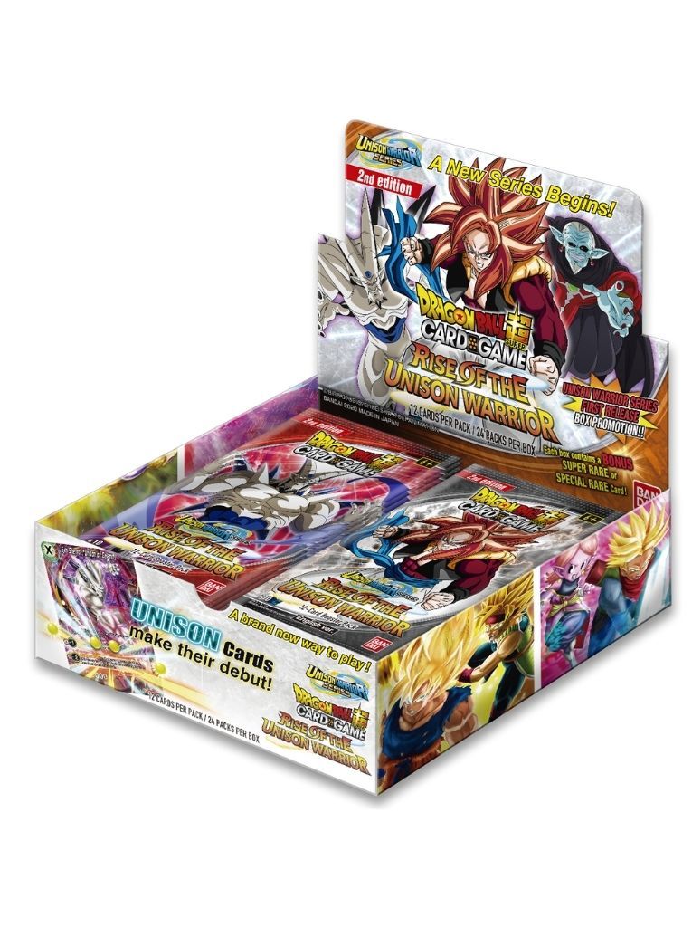 Dragon Ball Super Card Game - Unison Warrior Series 11 - UW1 Unison Warrior - Booster Box Second Edition - Card Croc