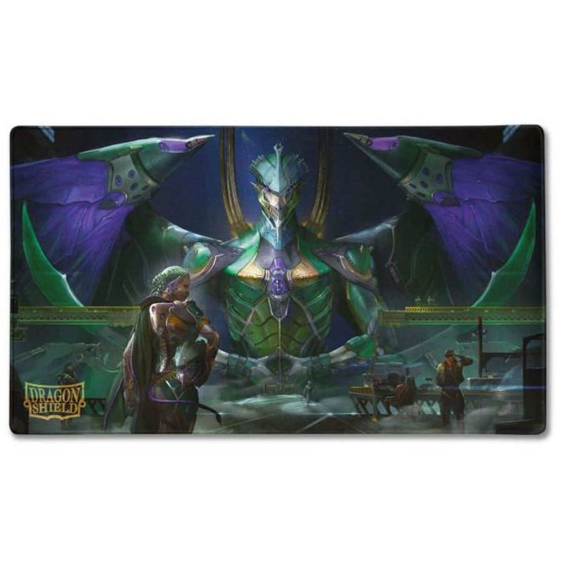 Playmat - Dragon Shield - Case and Coin - Dynastes Jade - Card Croc