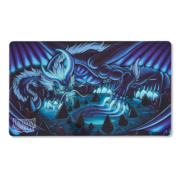 Playmat - Dragon Shield - Case and Coin - Night Blue Delphion - Card Croc