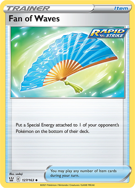 (127/163) Fan of Waves Uncommon - Battle Styles