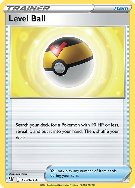 (129/163) Level Ball Uncommon - Battle Styles