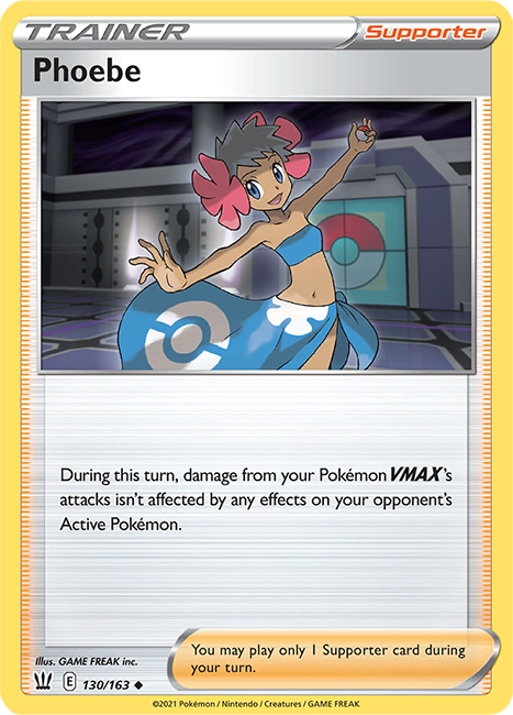 (130/163) Phoebe Uncommon - Battle Styles