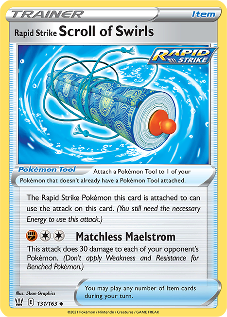 (131/163) Rapid Strike Scroll of Swirls Uncommon - Battle Styles