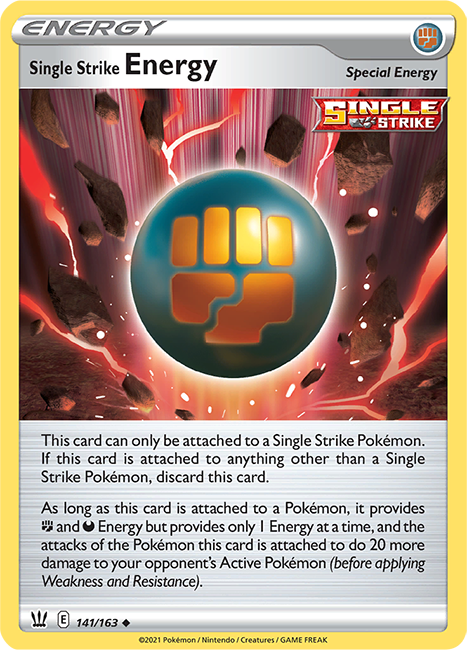 (141/163) Single Strike Energy Uncommon - Battle Styles