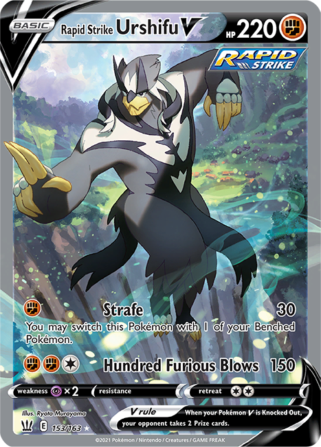 (153/163) Rapid Strike Urshifu V Alternative Art Ultra Rare - Battle Styles