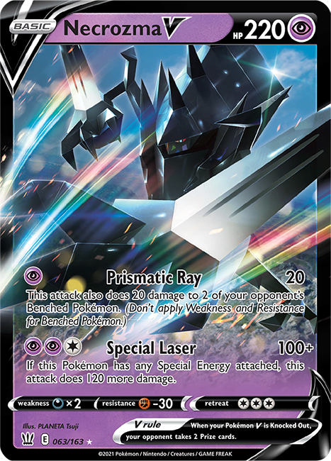 (063/163) Necrozma V - Battle Styles - Card Croc