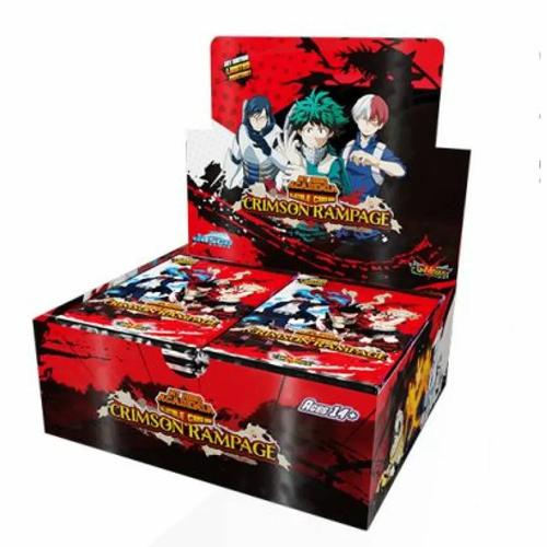 My Hero Academia Collectible Card Game - Booster Box Wave 2 - Crimson Rampage