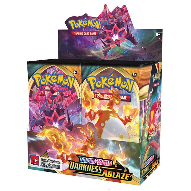 Pokemon TCG Sword & Shield Darkness Ablaze Booster Box - Card Croc