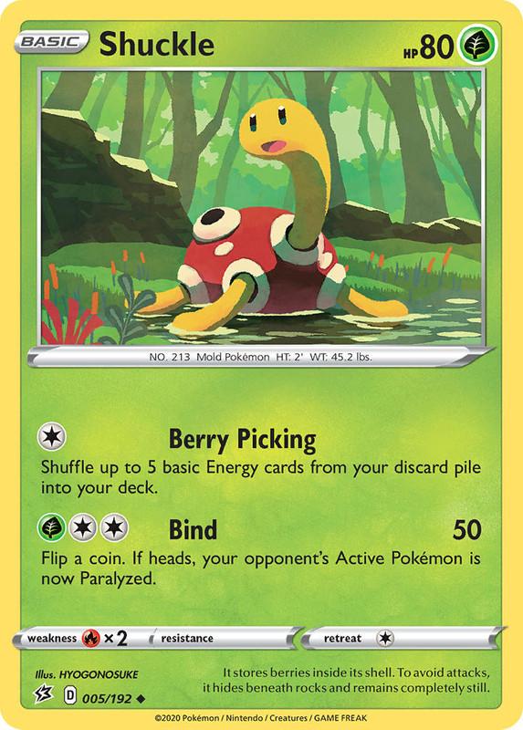 (005/192) Shuckle Uncommon - Rebel Clash - Card Croc