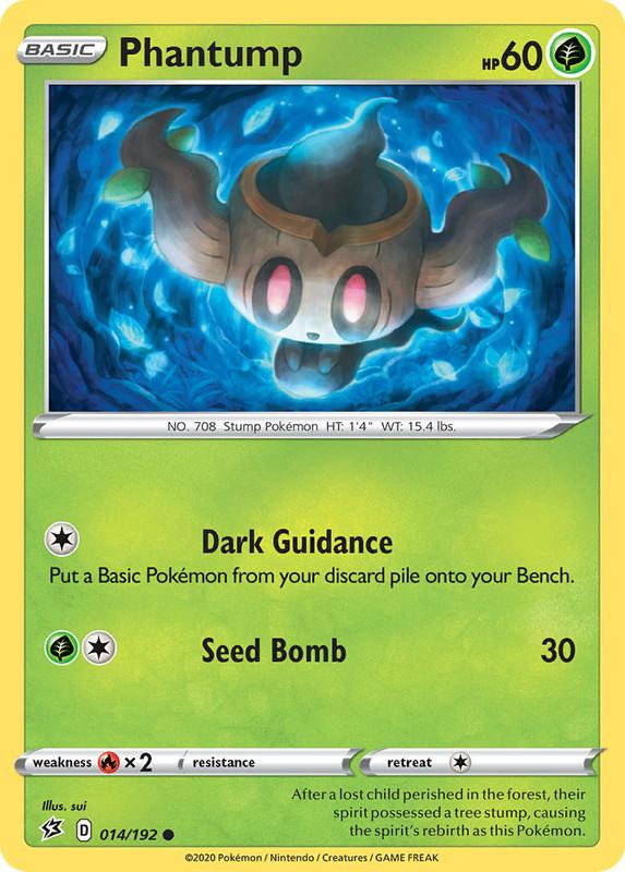 (014/192) Phantump Common - Rebel Clash - Card Croc