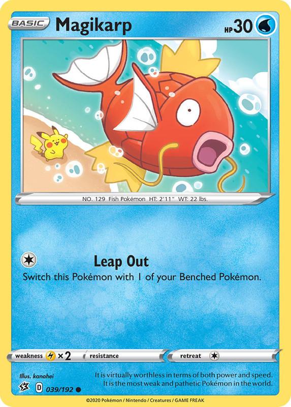 (039/192) Magikarp Common - Rebel Clash - Card Croc