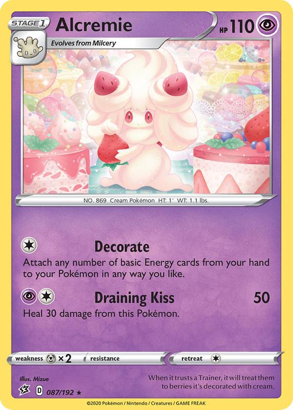 (087/192) Alcremie Rare - Rebel Clash - Card Croc