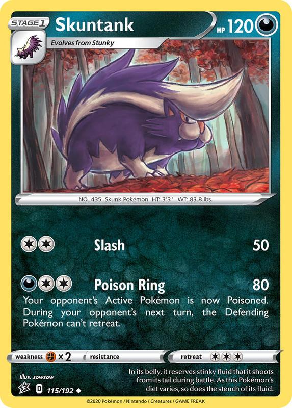 (115/192) Skuntank Uncommon - Rebel Clash - Card Croc