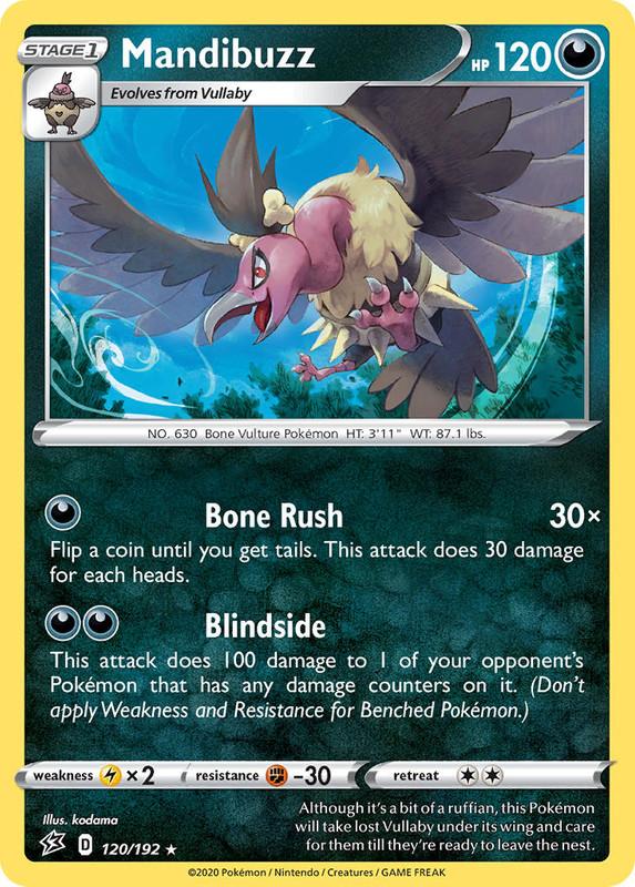 (120/192) Mandibuzz Rare - Rebel Clash - Card Croc