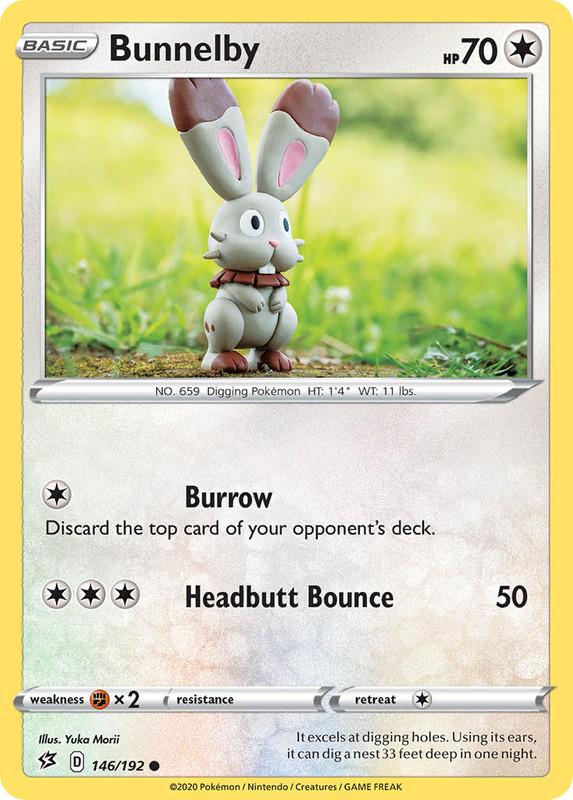 (146/192) Bunnelby Common - Rebel Clash - Card Croc