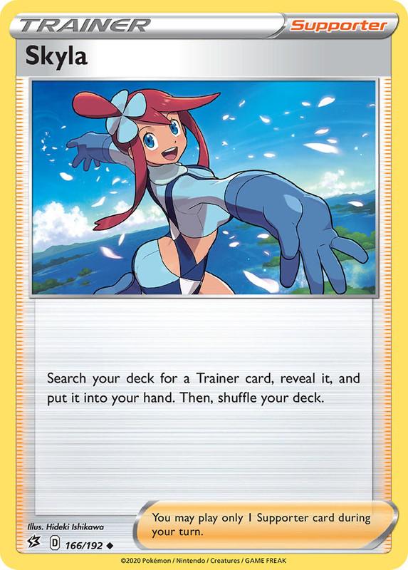 (166/192) Skyla Trainer Uncommon - Rebel Clash - Card Croc