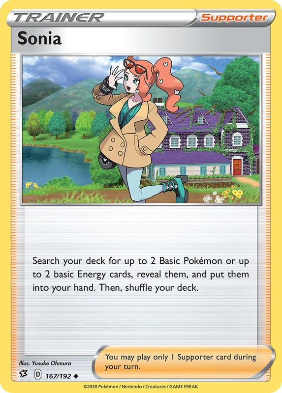 (167/192) Sonia Trainer Uncommon - Rebel Clash - Card Croc