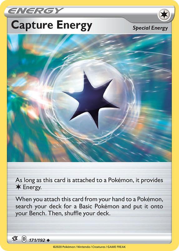 (171/192) Capture Energy Trainer Uncommon - Rebel Clash - Card Croc