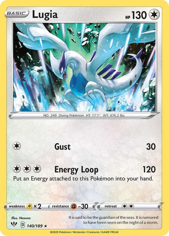 (140/189) Lugia Rare - Darkness Ablaze - Card Croc