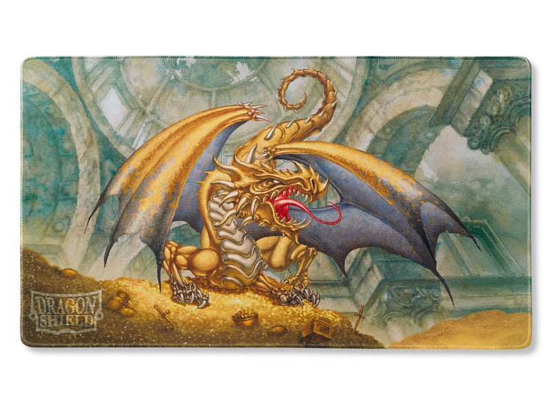 Playmat - Dragon Shield - Case and Coin - Gold Gygex - Card Croc