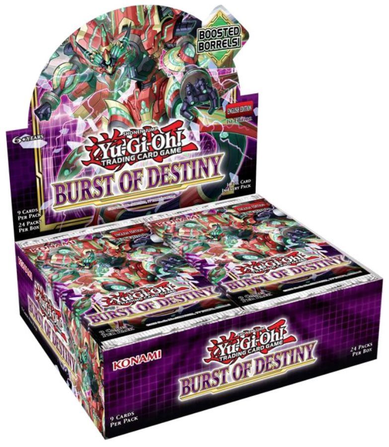 Yu-Gi-Oh! TCG - Burst of Destiny Booster Display - Card Croc