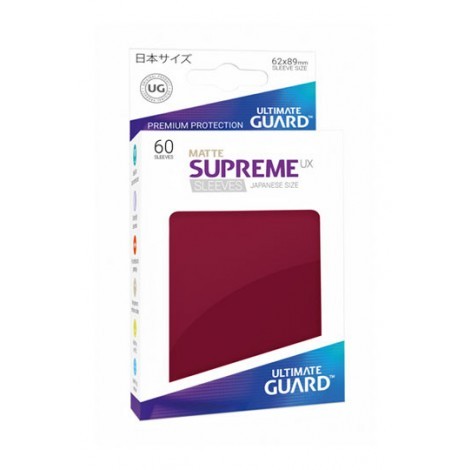 Ultimate Guard - Supreme UX Sleeves Japanese Size Matte (60) - Card Croc