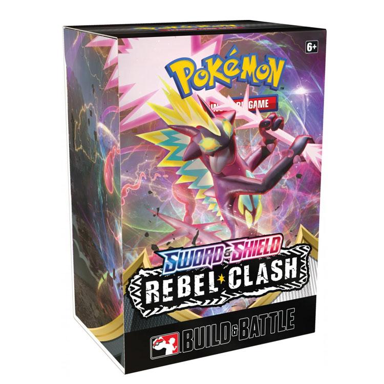 Pokemon TCG Sword & Shield Rebel Clash Build & Battle Box - Card Croc