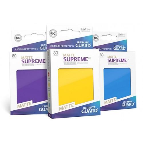 Ultimate Guard - Supreme UX Sleeves Standard Size Matte (50) - Card Croc