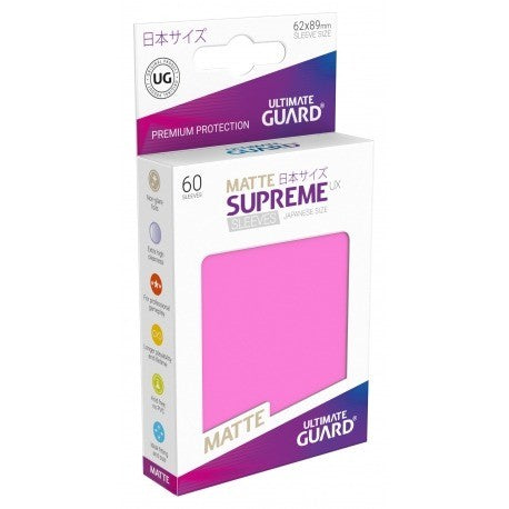 Ultimate Guard - Supreme UX Sleeves Japanese Size Matte (60) - Card Croc