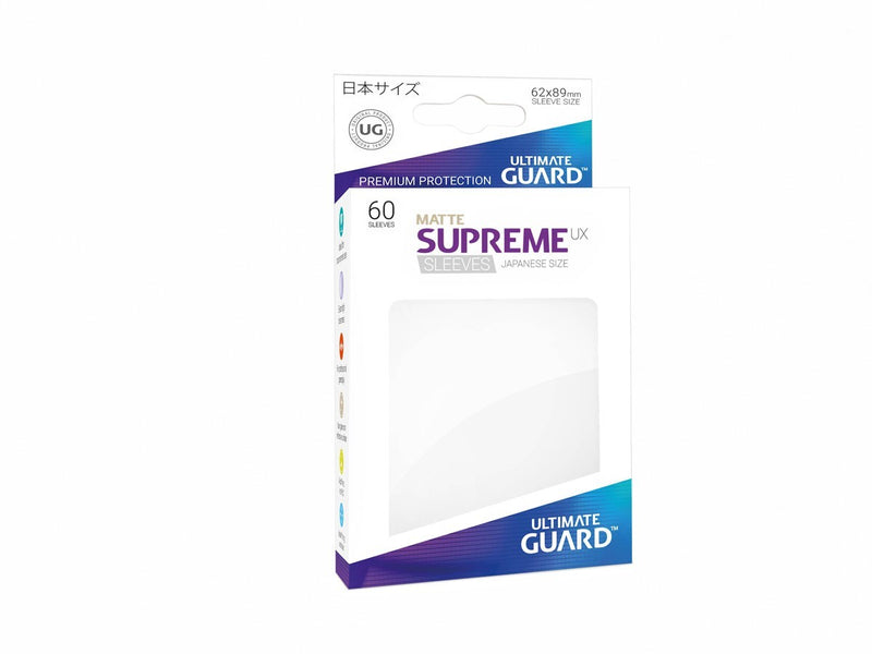 Ultimate Guard - Supreme UX Sleeves Japanese Size Matte (60) - Card Croc